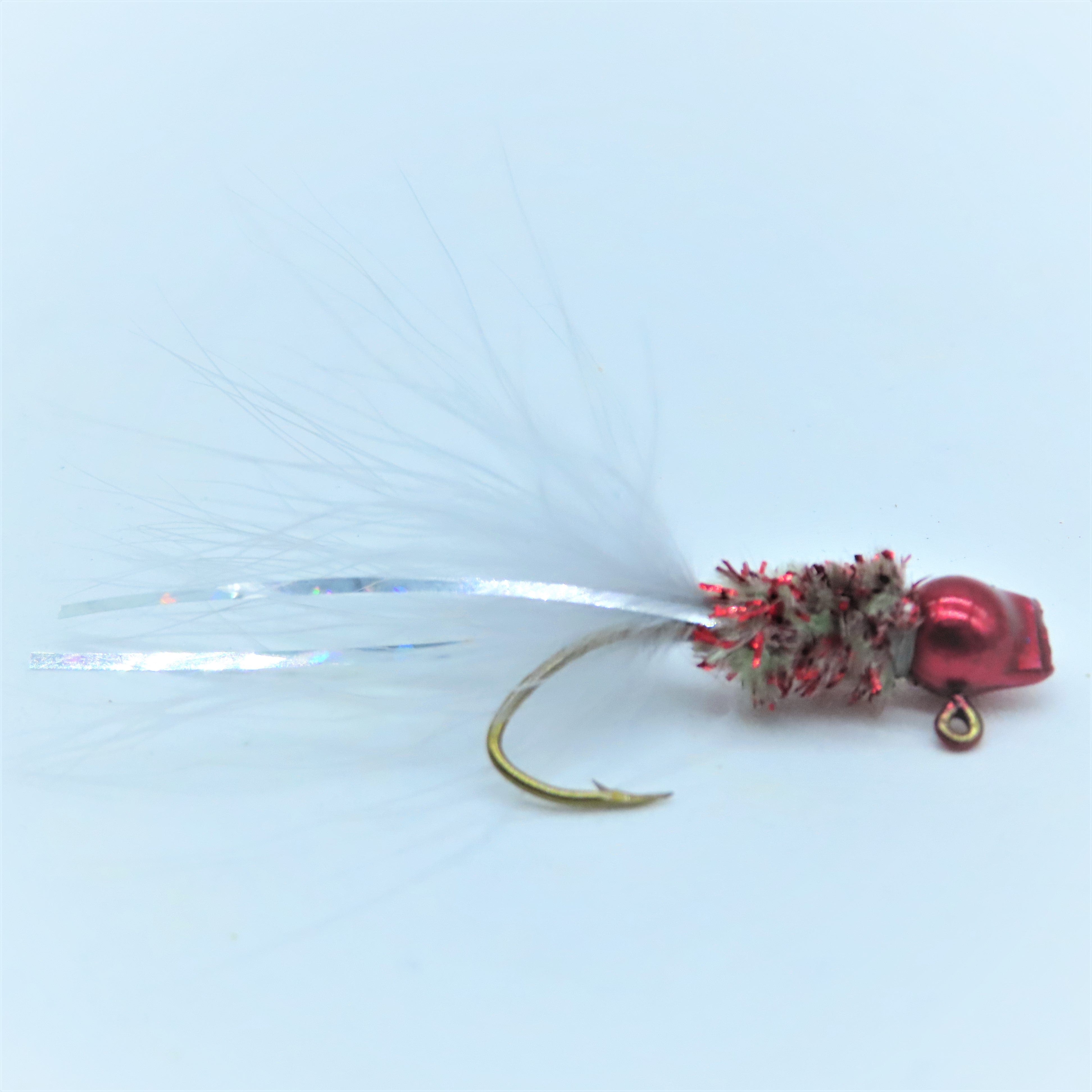 Jigs de atado a mano para tipo de pez Crappie - Cabeza de hacha