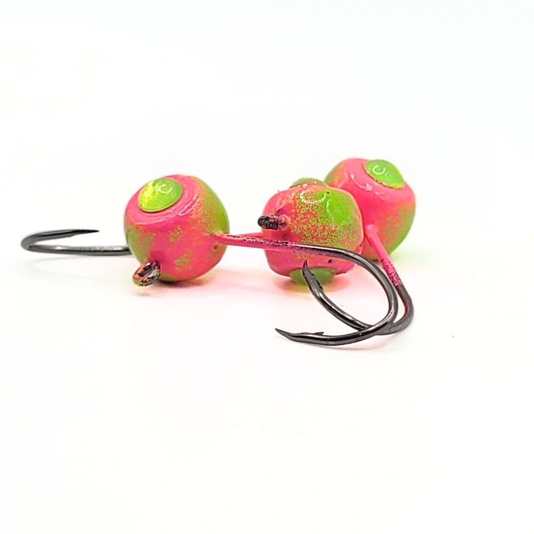 Cabezas plomadas Free Style - Ojos 3D - Paquete de 12 - Sin collarín