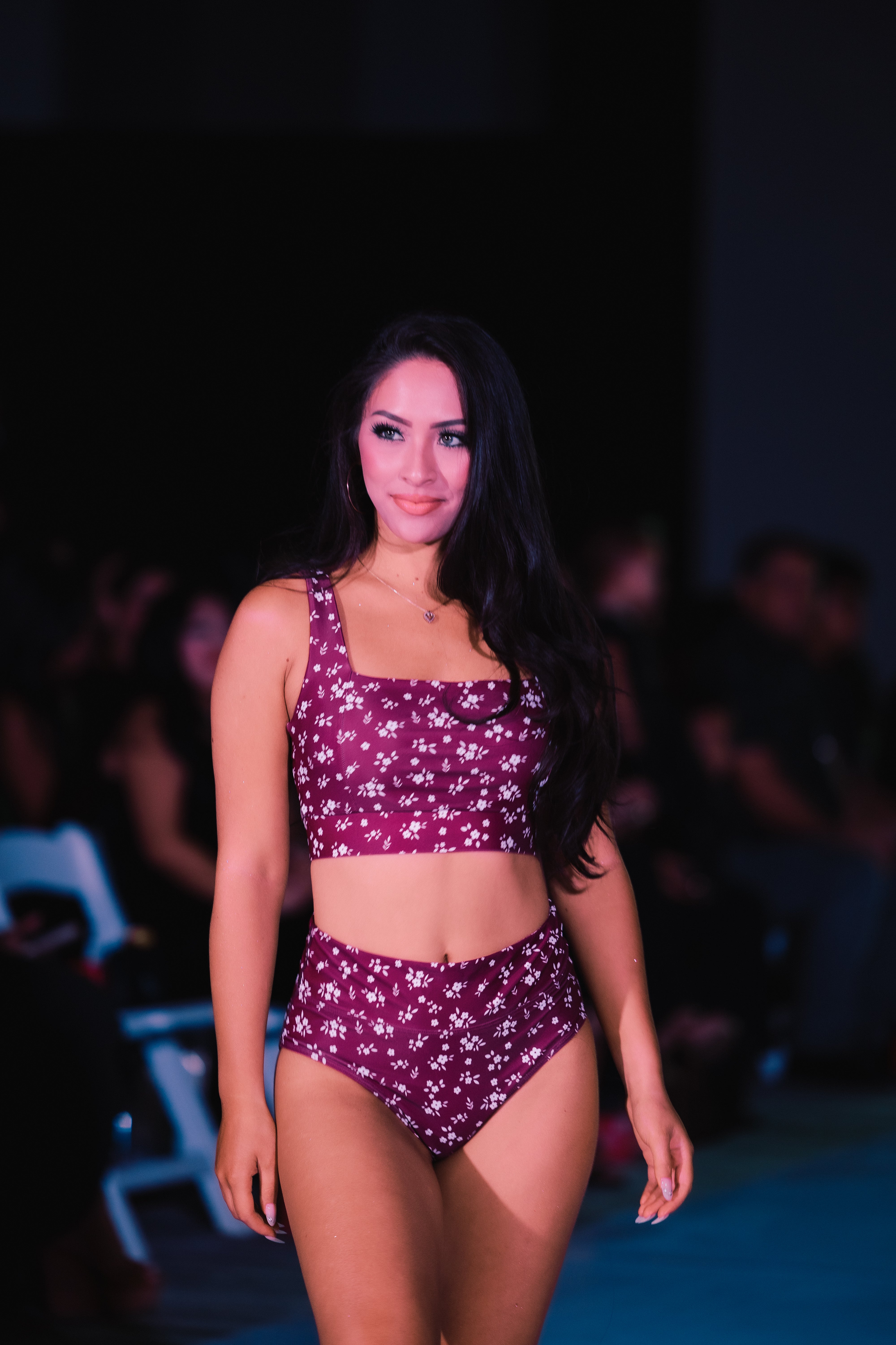 Parte superior del parche de arándanos