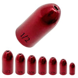Pesas de gusano de tungsteno Reaction Tackle / Plomo con forma de bala 