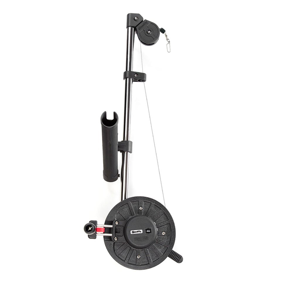 Scotty - 1085 Strongarm 30" Manual Downrigger w/Rod Holder - Bobber Bargain