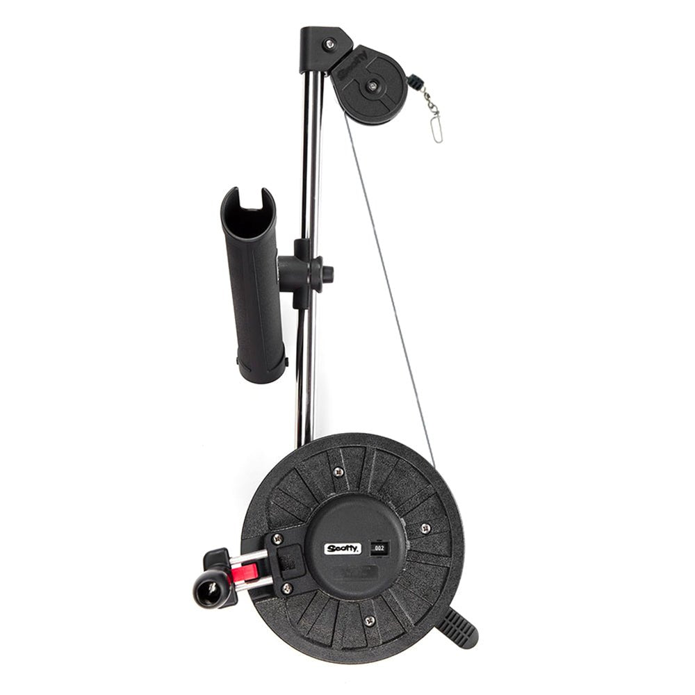 Scotty - 1091 Telescoping 60" Longarm Combo Manual Downrigger w/ Swivel Base - Bobber Bargain