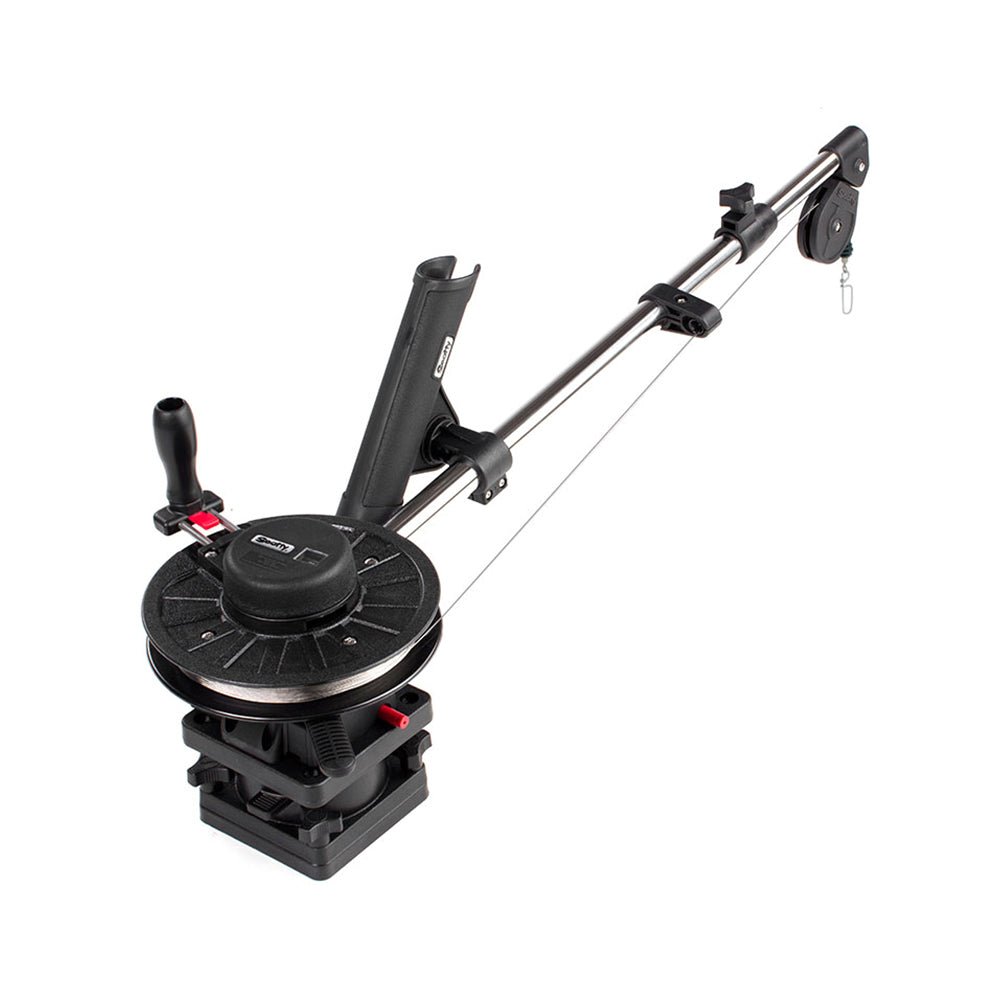 Scotty - 1091 Telescoping 60" Longarm Combo Manual Downrigger w/ Swivel Base - Bobber Bargain