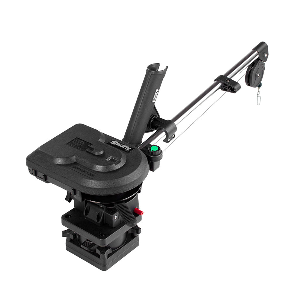 Scotty - 1101 Depthpower 30" Electric Downrigger w/Rod Holder & Swivel Base - Bobber Bargain