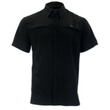 Short Sleeve Solid Lifestyle Button Down w/ REPEL-X