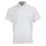 Short Sleeve Solid Lifestyle Button Down w/ REPEL-X