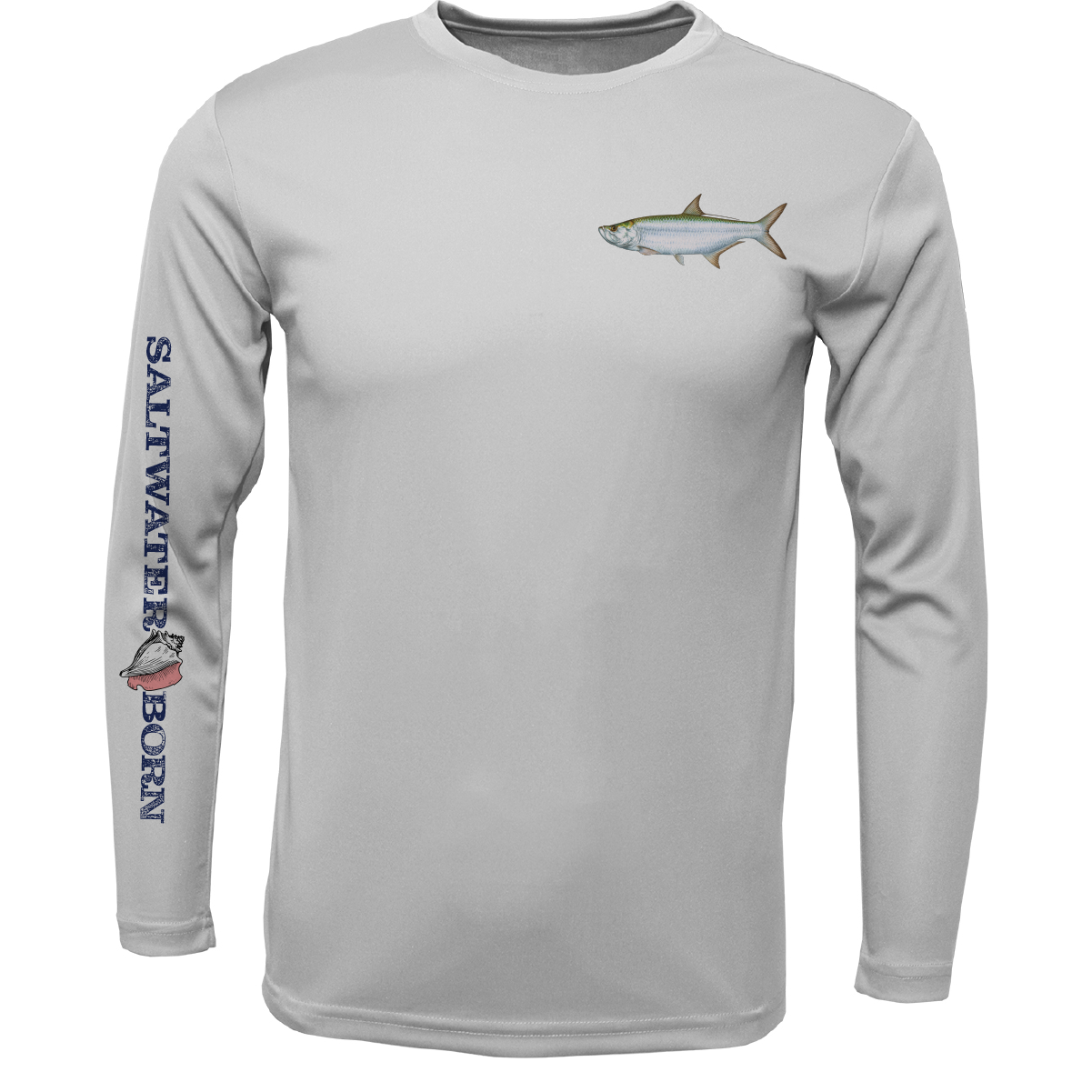 Clean Tarpon Long Sleeve UPF 50+ Dry-Fit Shirt
