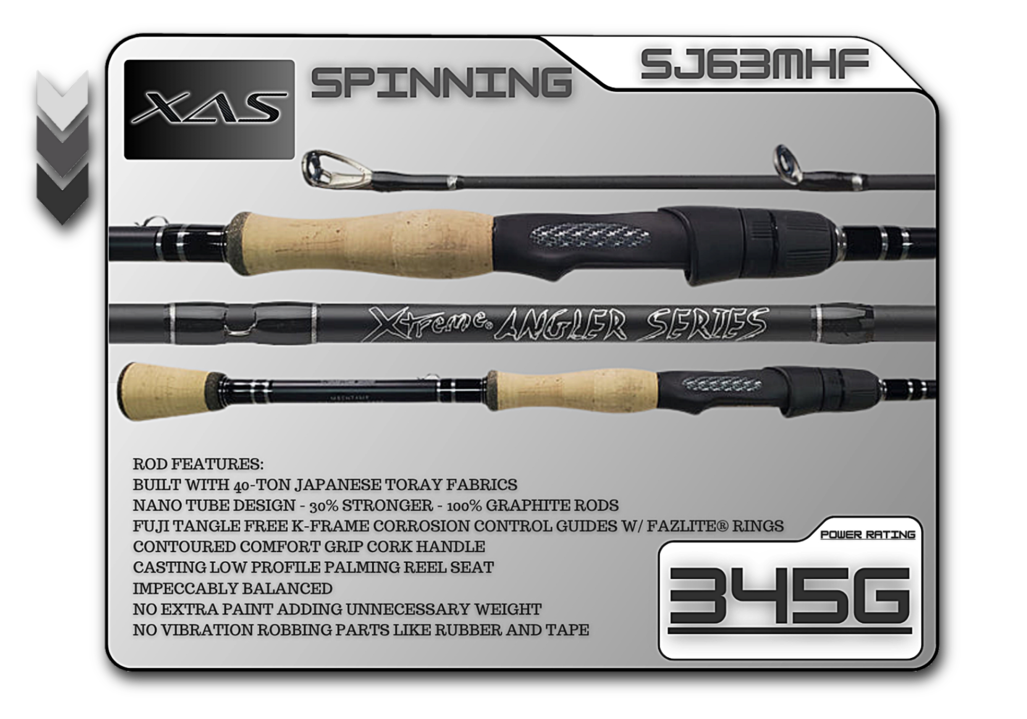 SJ63MHF 6'3" Medium Heavy Fast