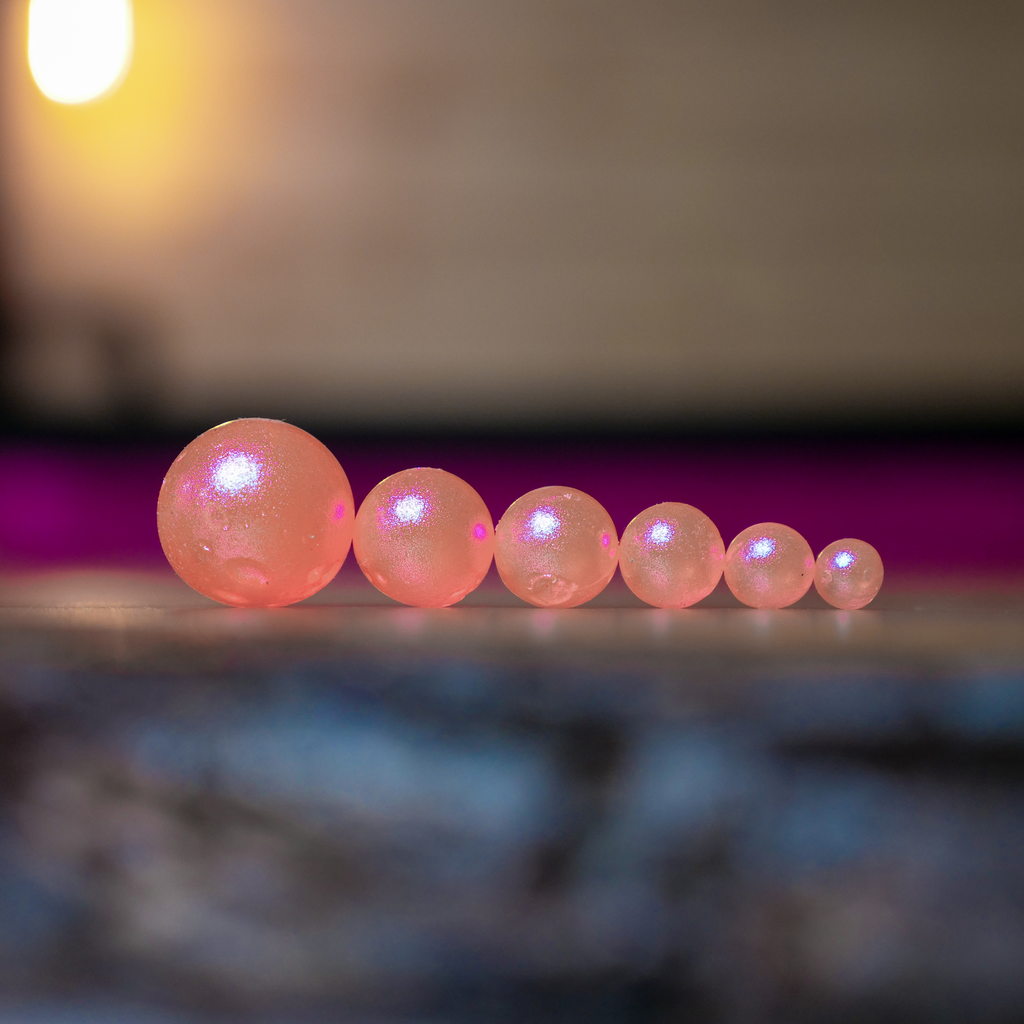 Perles souples - Bleu hyper