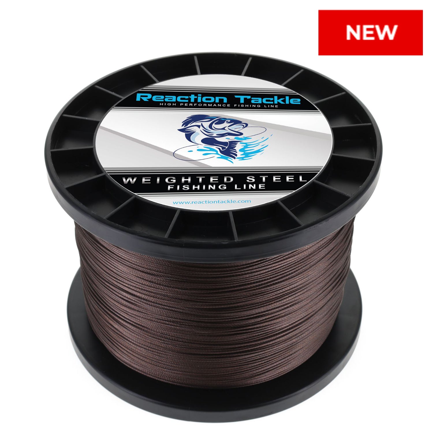 Línea de pesca con peso de acero inoxidable Reaction Tackle de 45 lb - Alambre de pesca con peso premium - Nuevo 