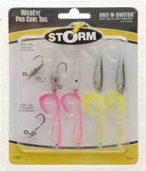 Storm Fishing - WildEye Pro Curl Tail Kit (11pcs) - Bobber Bargain