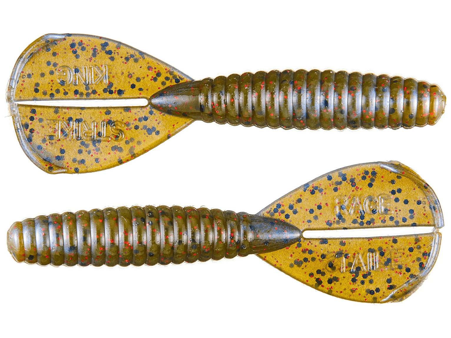 Strike King - Rage Twin Tail Menace Grub - Bobber Bargain
