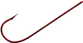 Tru Turn Hooks - Aberdeen Hook (Red) - Bobber Bargain