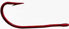 Tru Turn Hooks - Catfish Hook (Red) - Bobber Bargain