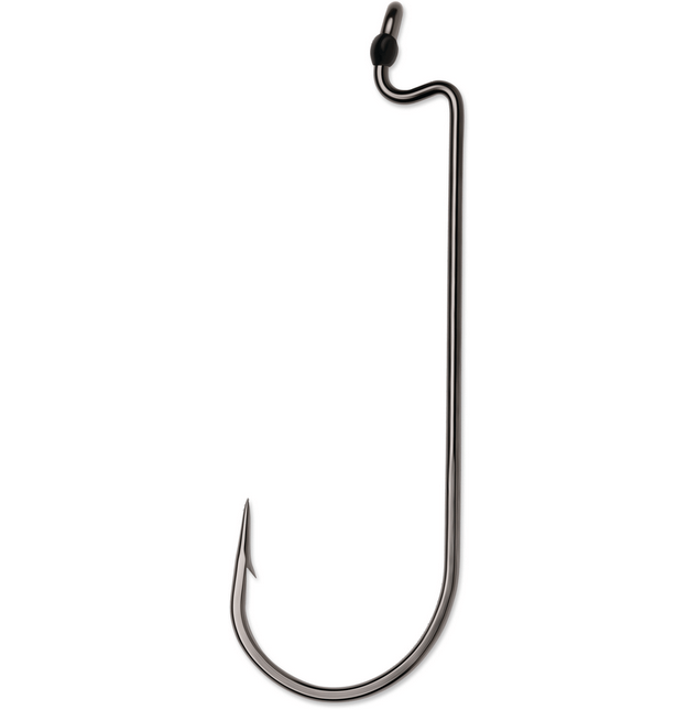VMC - Worm Hook Black Nickel - Bobber Bargain