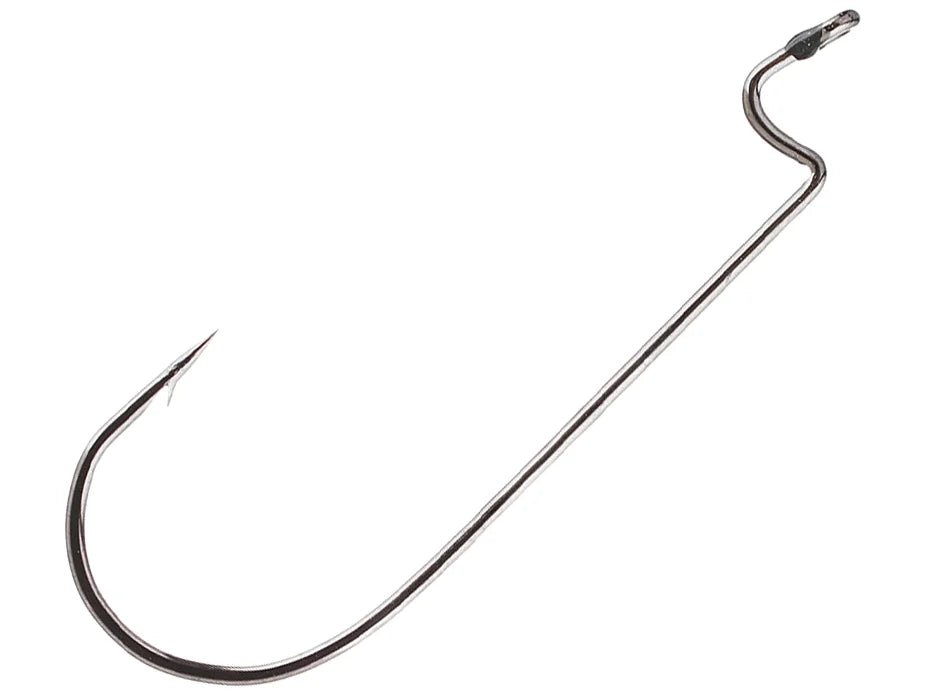 VMC - Worm Hook Black Nickel - Bobber Bargain