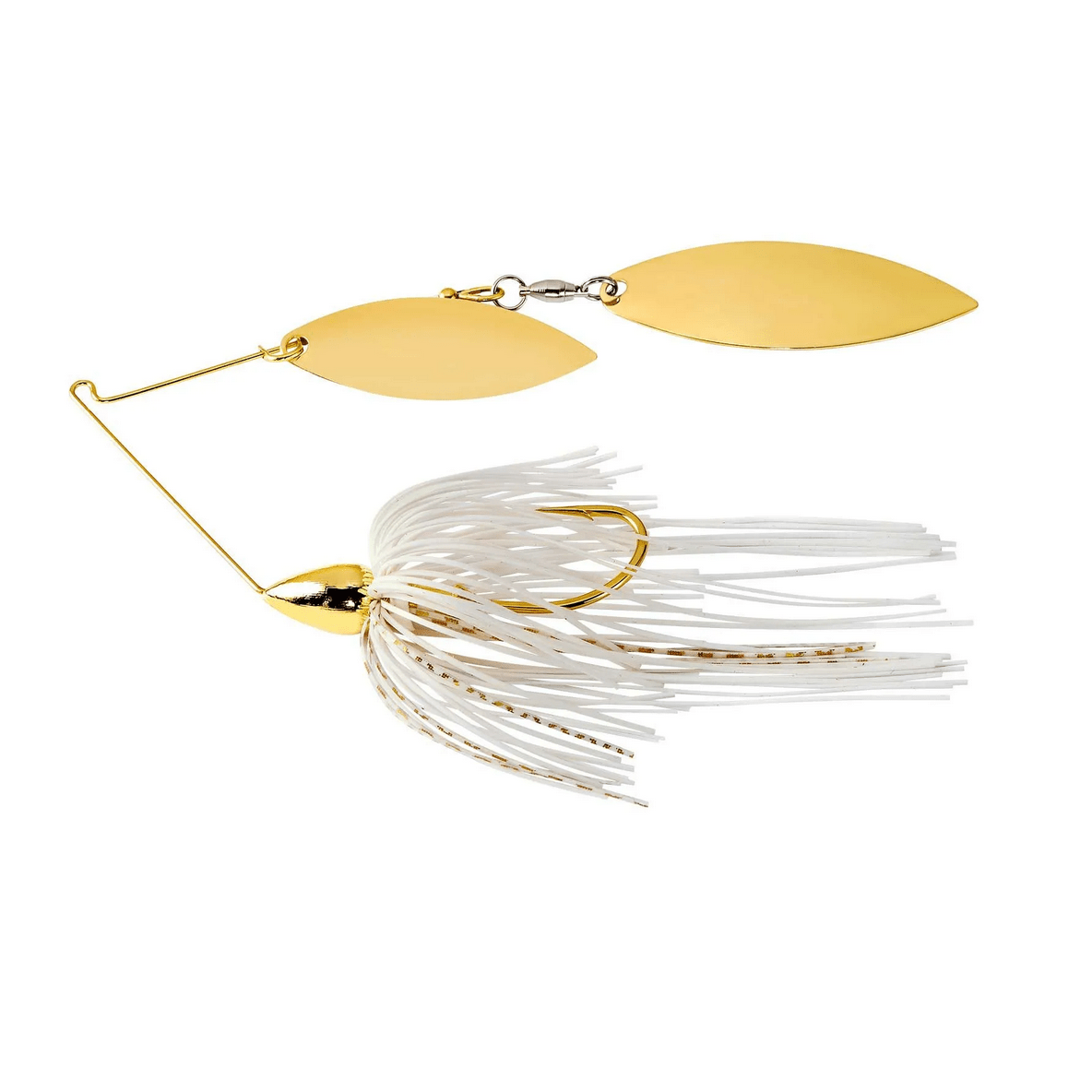 War Eagle Baits - Gold Frame Double Willow Spinnerbait - Bobber Bargain
