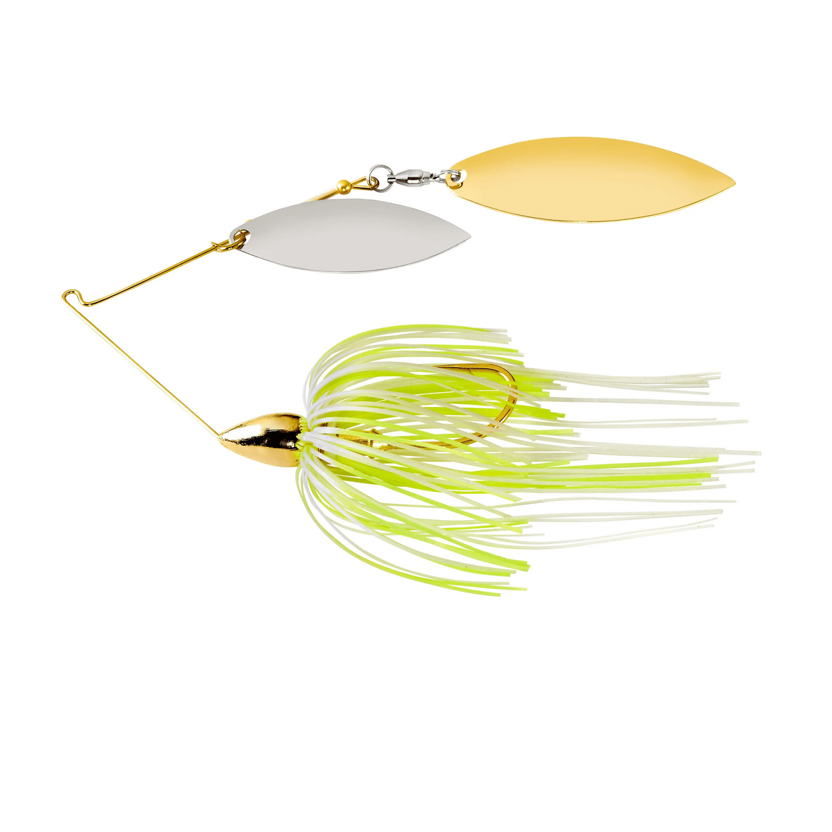 War Eagle Baits - Gold Frame Double Willow Spinnerbait - Bobber Bargain