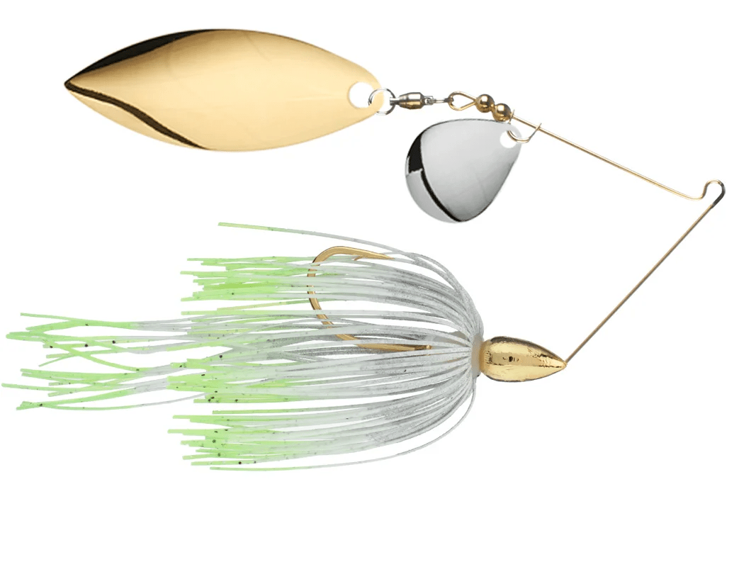 War Eagle Baits - Spinnerbait (Gold, Triple Willow) - Bobber Bargain