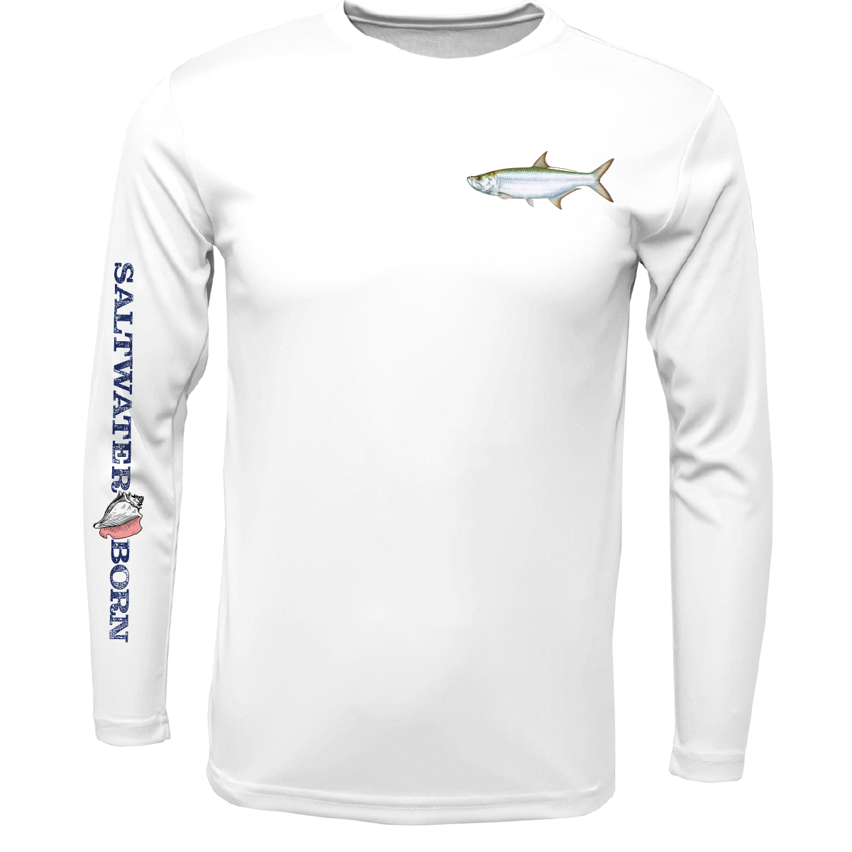 Clean Tarpon Long Sleeve UPF 50+ Dry-Fit Shirt