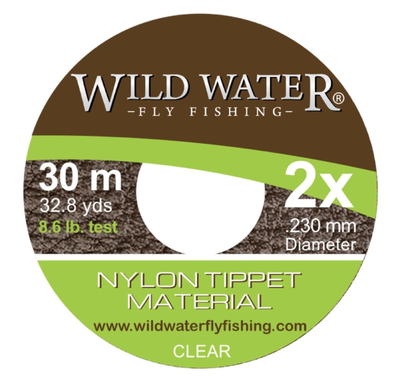 Bobina de tippet de nailon 2X, 30 m | Pesca con mosca en aguas bravas