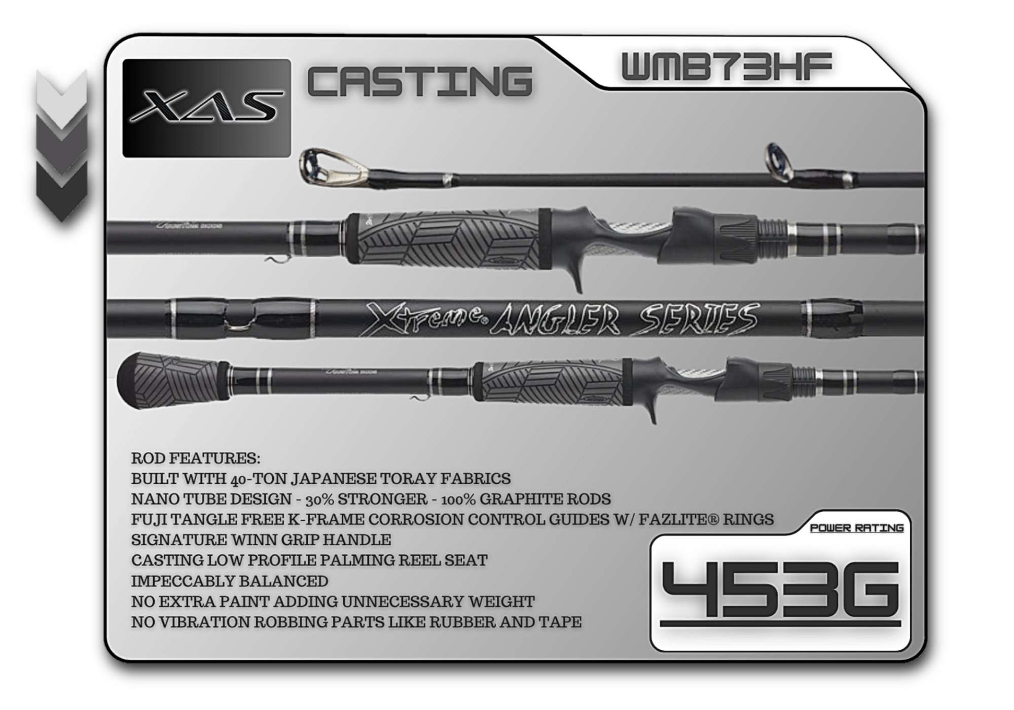 WMB73HF 7'3" Heavy Fast