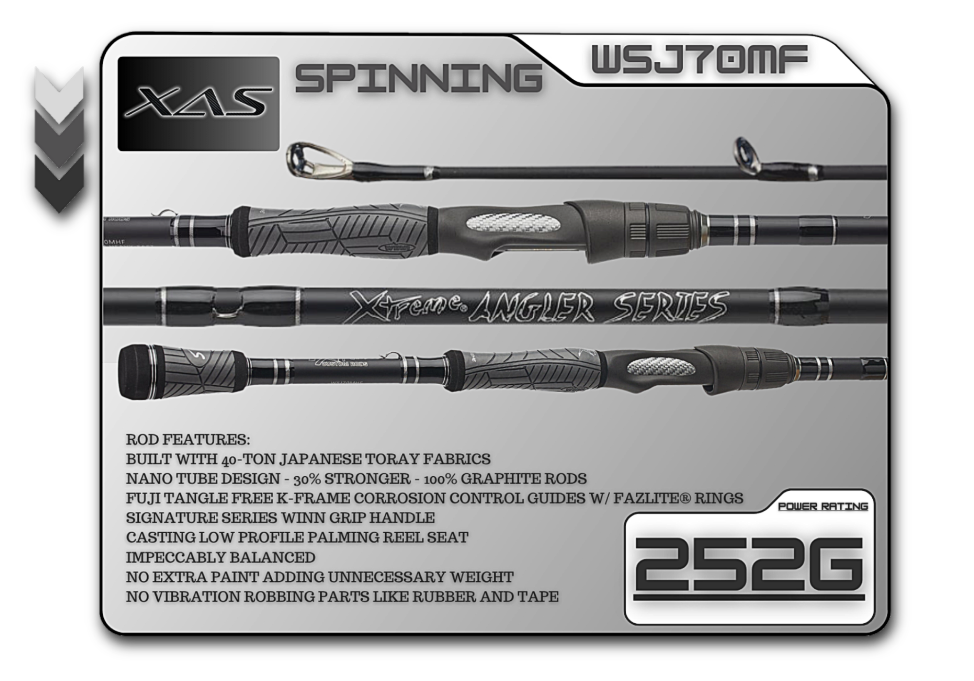 WSJ70MF 7'0" Medium Fast