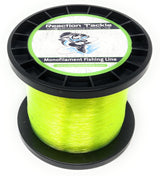 Línea de pesca de monofilamento de nailon Reaction Tackle - Carretes jumbo de 1 libra